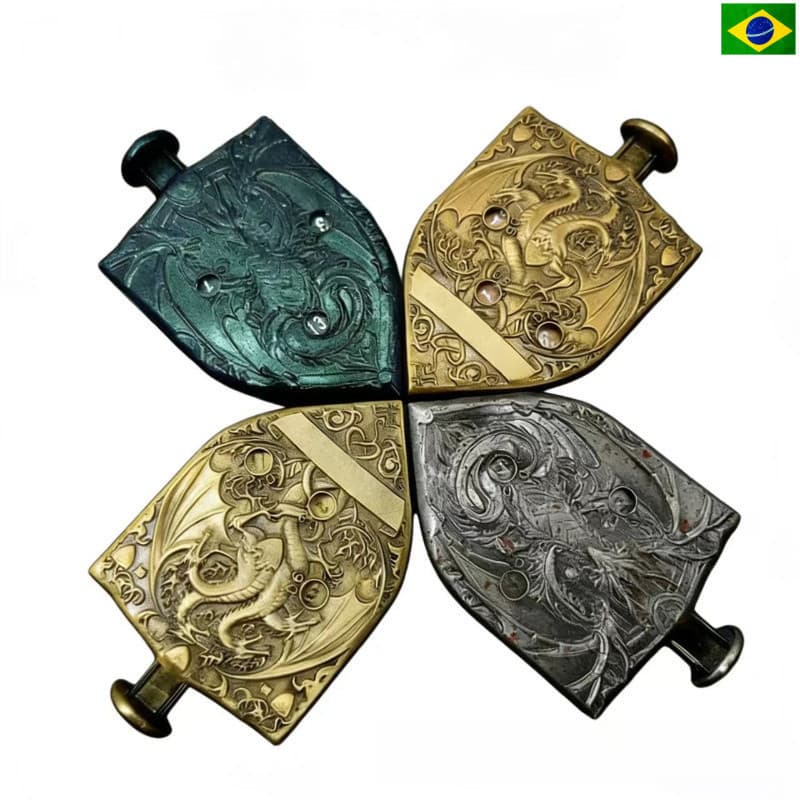 Roda de Dados de Metal D&D |     Jogo RPG Tudo em Um D6 COC |     Série de Jogos de Tabuleiro 123