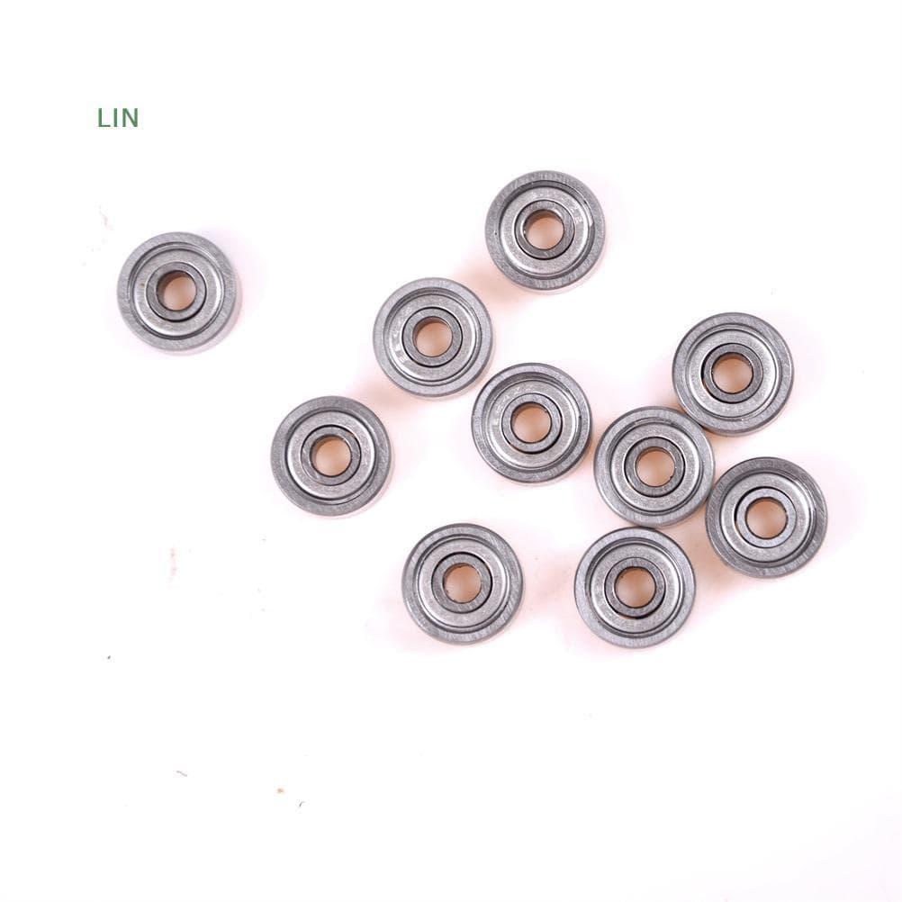 10 Pçs/set Metal 606ZZ Miniatura Rolamentos De Esferas Blindados Com Sulco Profundo 6 * 17 * 6mm