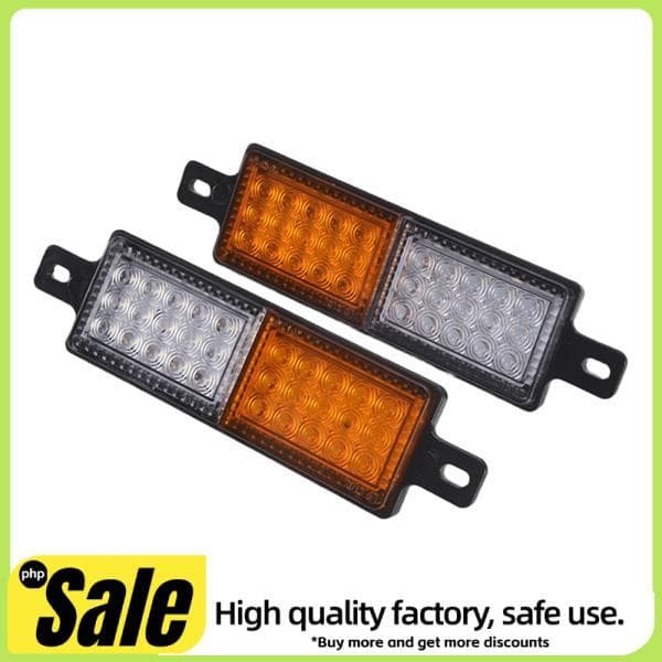 2 Pçs 12V 30 LED Carro Caminhão Bull Bar Luz Bullbar Amortecedor Dianteiro Indicador Parque Lâmpada Sinal Reboque