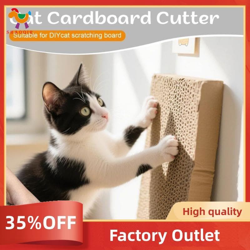 Para Arranhadores De Gato DIY Fazer Lâminas De Corte De Papelão Arranhar Gatos Ferramenta Portátil