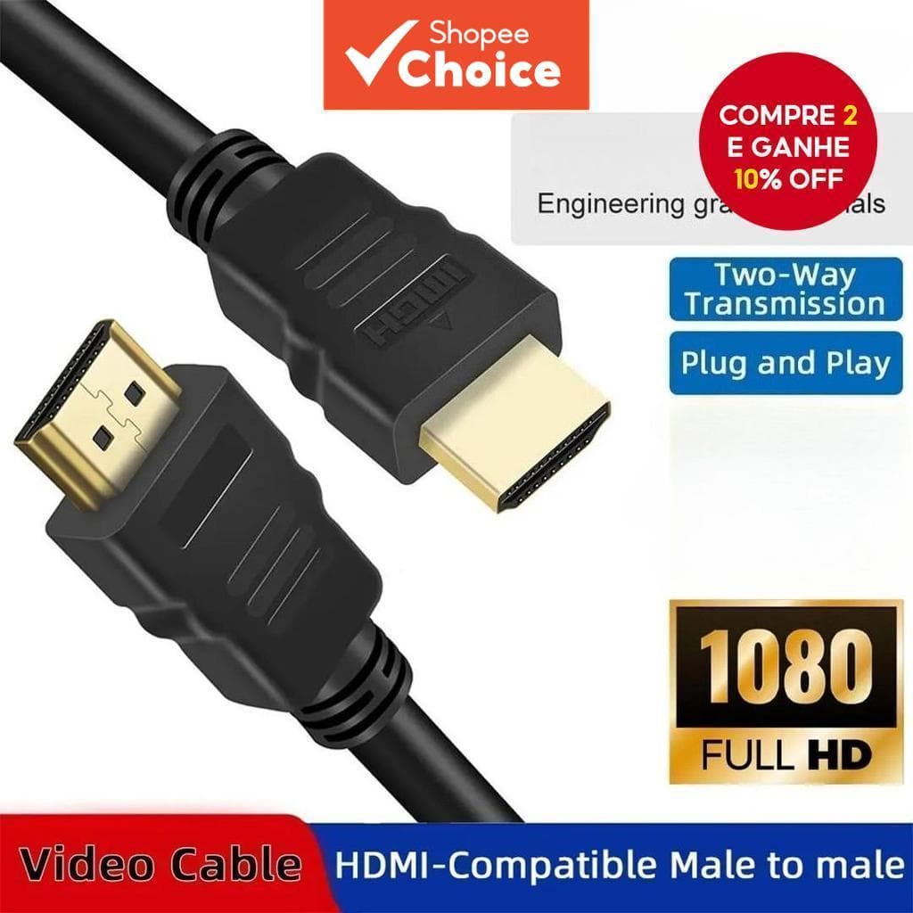 Cabo HDMI 4K 120Hz, Cabo HDMI macho para macho, cabo HDMI 2.0 de alta velocidade 18 Gbps para TV Samsung UHD, monitor,