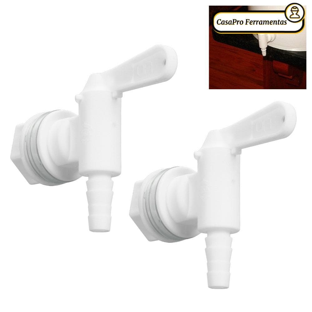 SUNSHINY 2 Peças De Torneira De Cerveja , Engarrafamento Branca Com Design Removível , Dispensador De Bebidas De Saída F