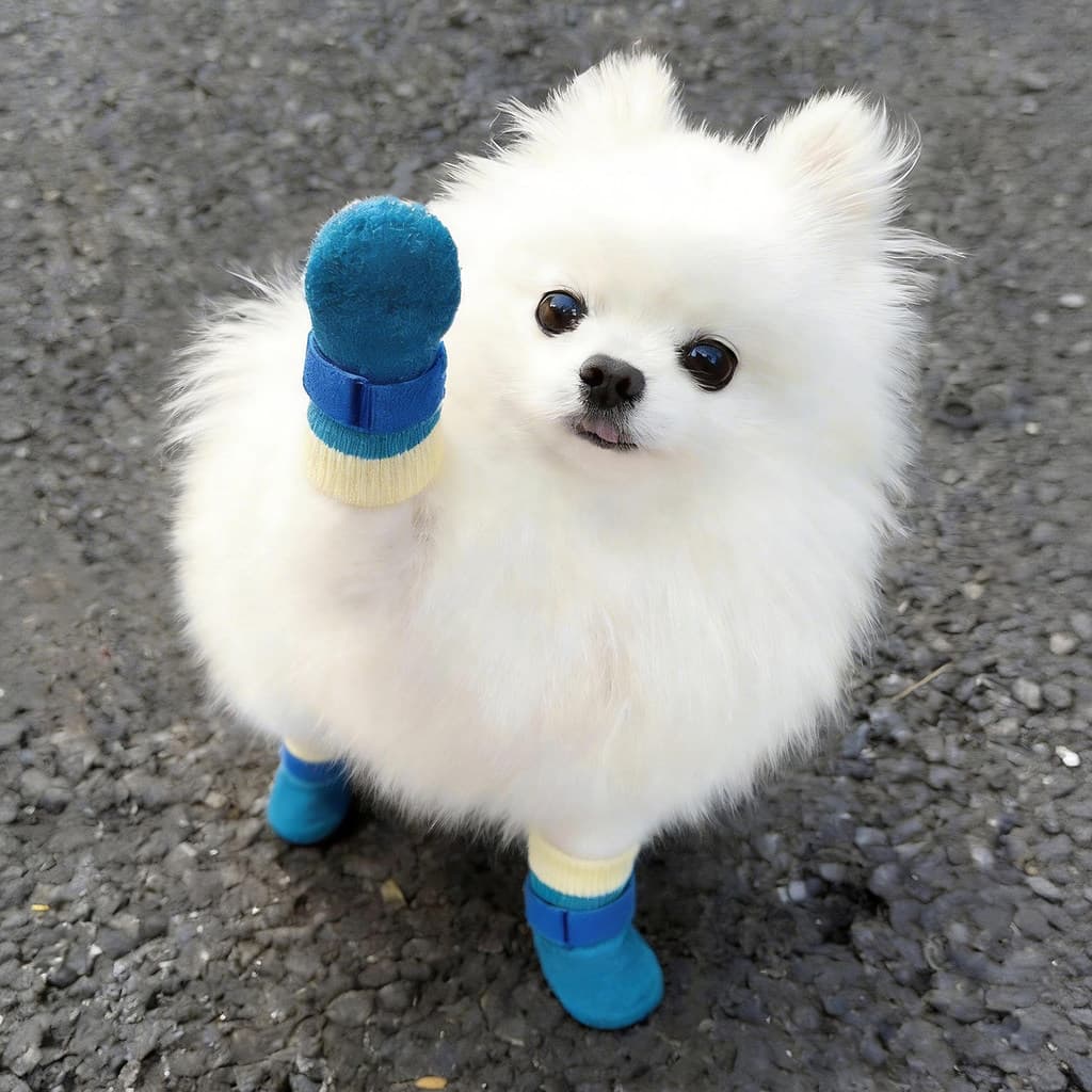 Sapatos para cães capa de sapato antiderrapante pequeno cão Bichon pé capa impermeável anti-sujo botas de chuva não pode