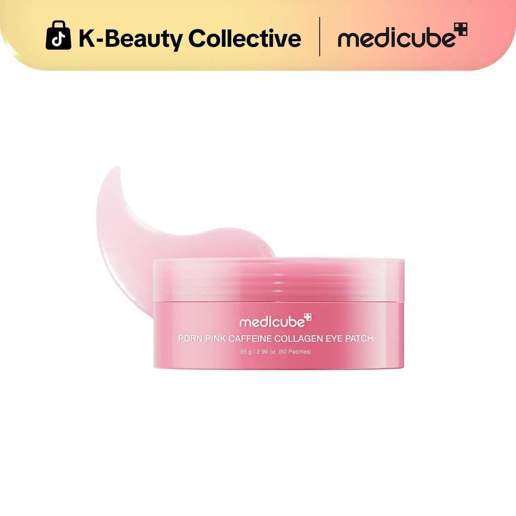 [NOVO][medicube]PDRNPinkCaffeineCollagenEyePatchparaCuidadosNoturnos,Área dosOlhos comAparênciaMaisCheia,Redução doIncha