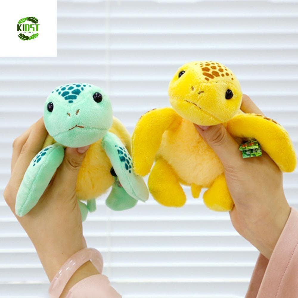 Boneca Recheada De Tartaruga Marinha KIDST , Brinquedo De Pelúcia De Coleção , Gato Pequeno Animal Marinho