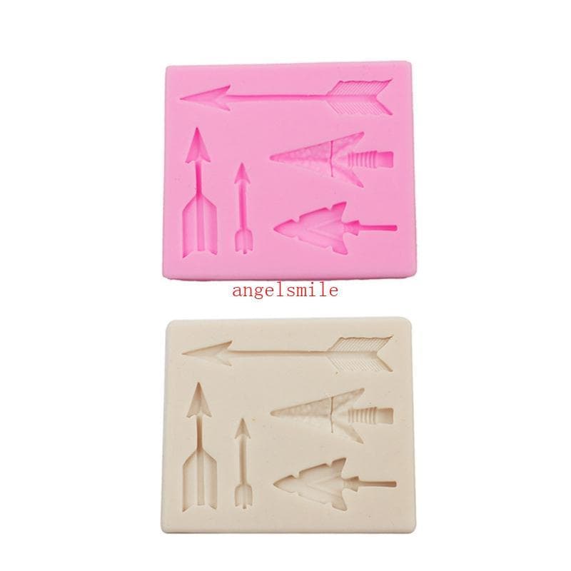 Melhor Molde De Fondant De Silicone Em Forma De Seta Cupcake Chocolate Doces Decoração De Bolo