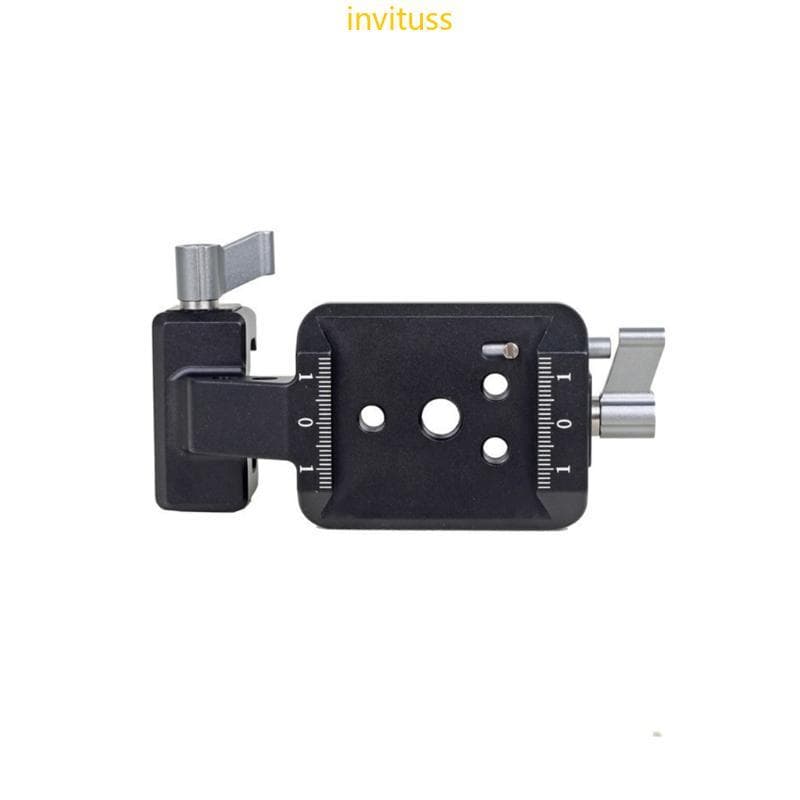 Adaptador Compacto Alumínio Da Fotografia Inv Travamento Seguro Para Dispositivos Estabilizadores