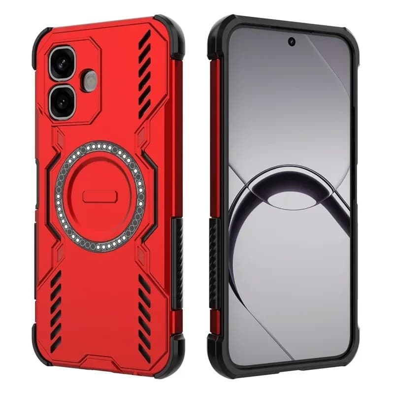Capa De Telefone ‌ Para TECNO Infinix Smart 20 4G Hard Shell Protetora Magnética Smart20 InfinixSmart20 Carregamento Sem