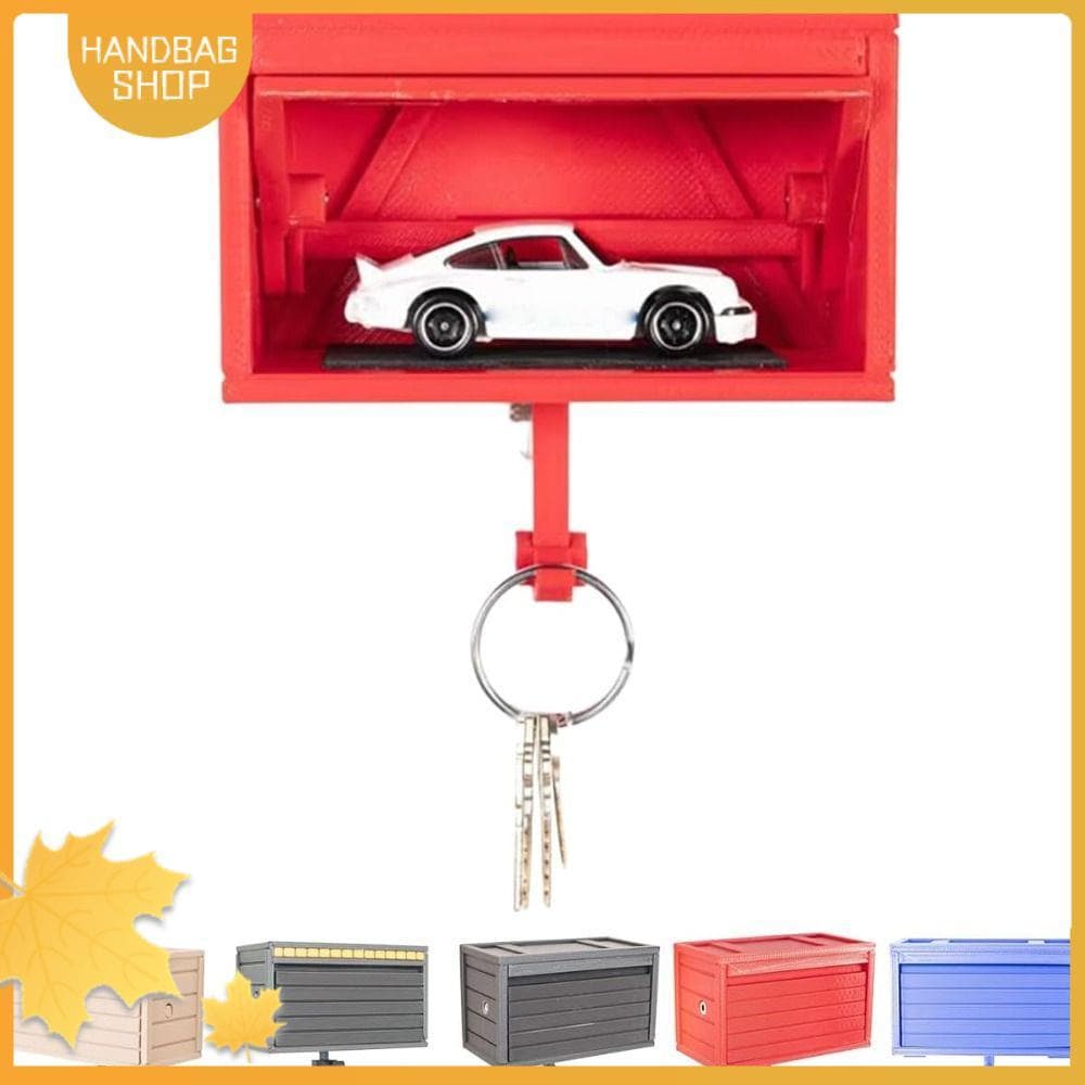 Bolsa Porta-Chaves De Parede Com Design De Garagem , Para Carro , Fácil De Instalar ,