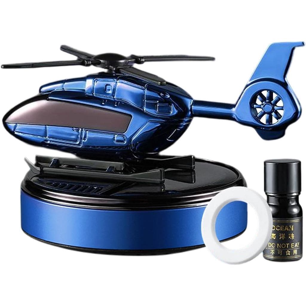 Aromatizador de ar para carro em formato de helicóptero, difusor de aromaterapia para carro, purificador de ar movido a