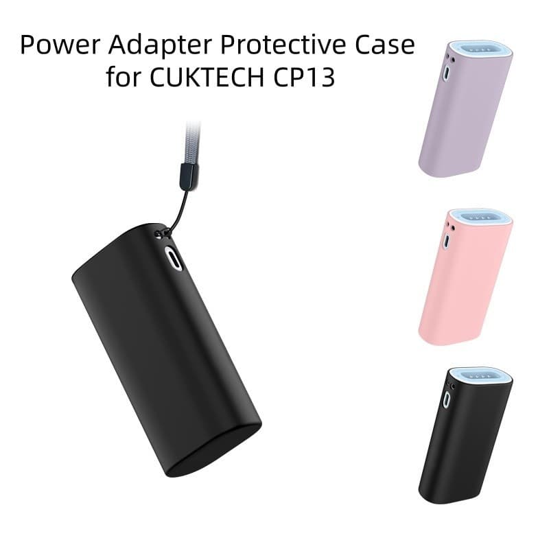 Capa De Silicone De Cor Sólida Para CUKTECH CP13 Power Bank Protetora