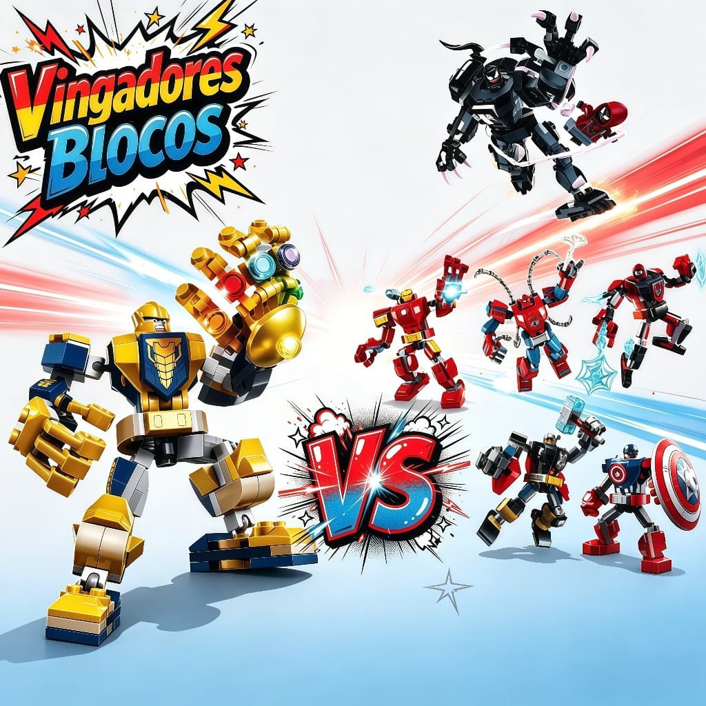 Vingadores Blocos Homem Aranha Blocos De Homem de Ferro Montar Brinquedos educativo