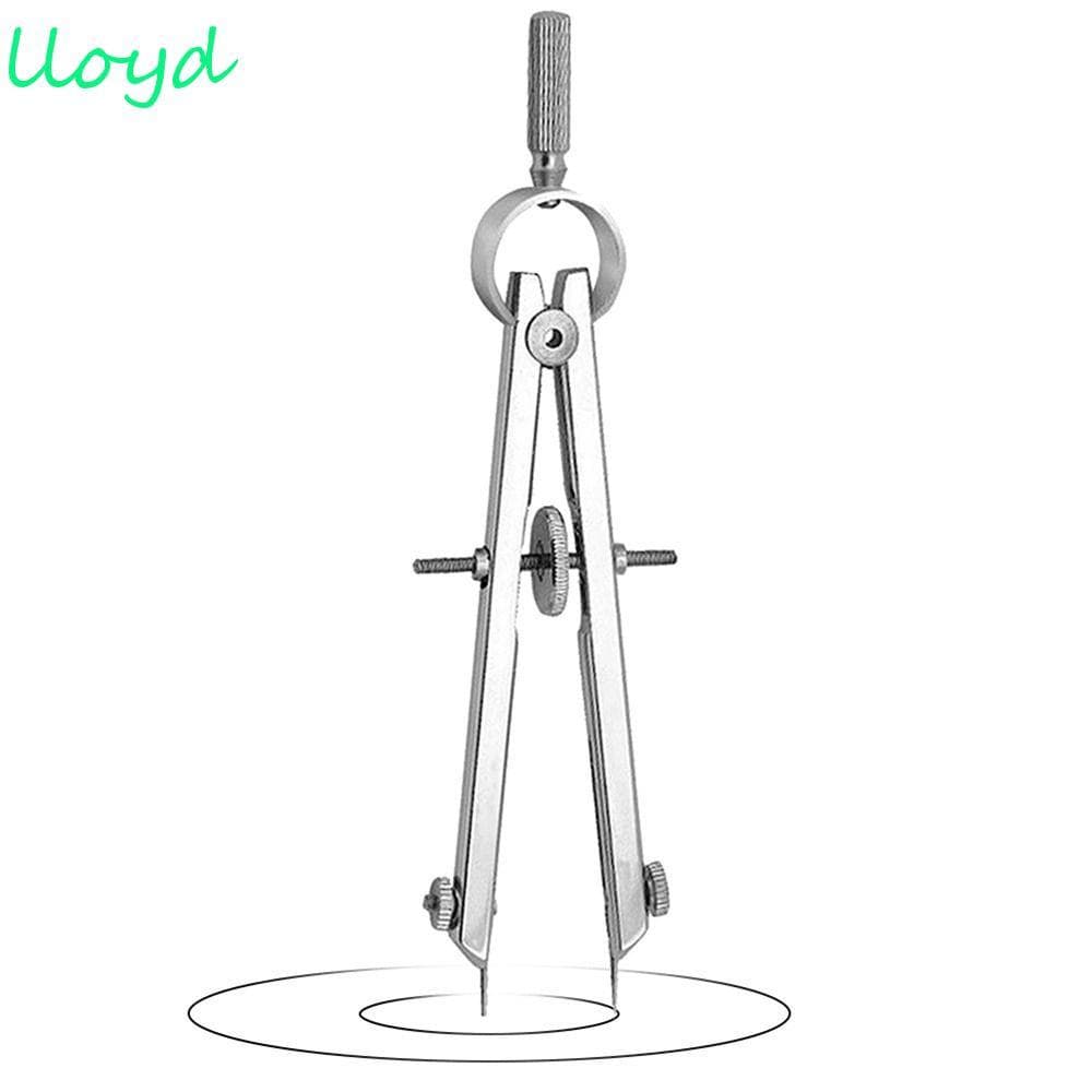 LLOYD Math Compass Material Escolar Divisor De Arco Com Trava Geometria De Metal Medidor De Escriba
