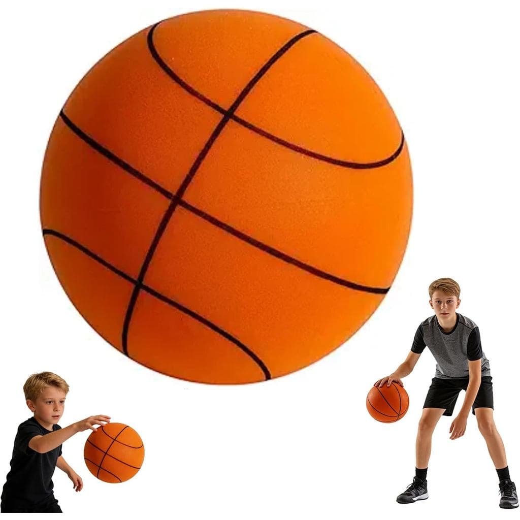 Bola de Basquete Silenciosa - Tamanho 7, Nova Bola de Basquete Silenciosa Dribble Dream 2026, Bola de Basquete Silencios