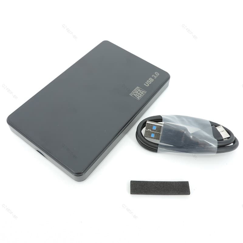 Caso HD Externo 2.5 HDD SSD Caixa De Disco Rígido Gabinete 6Gbps 10TB SATA Para USB2.0/3.0 BR24B