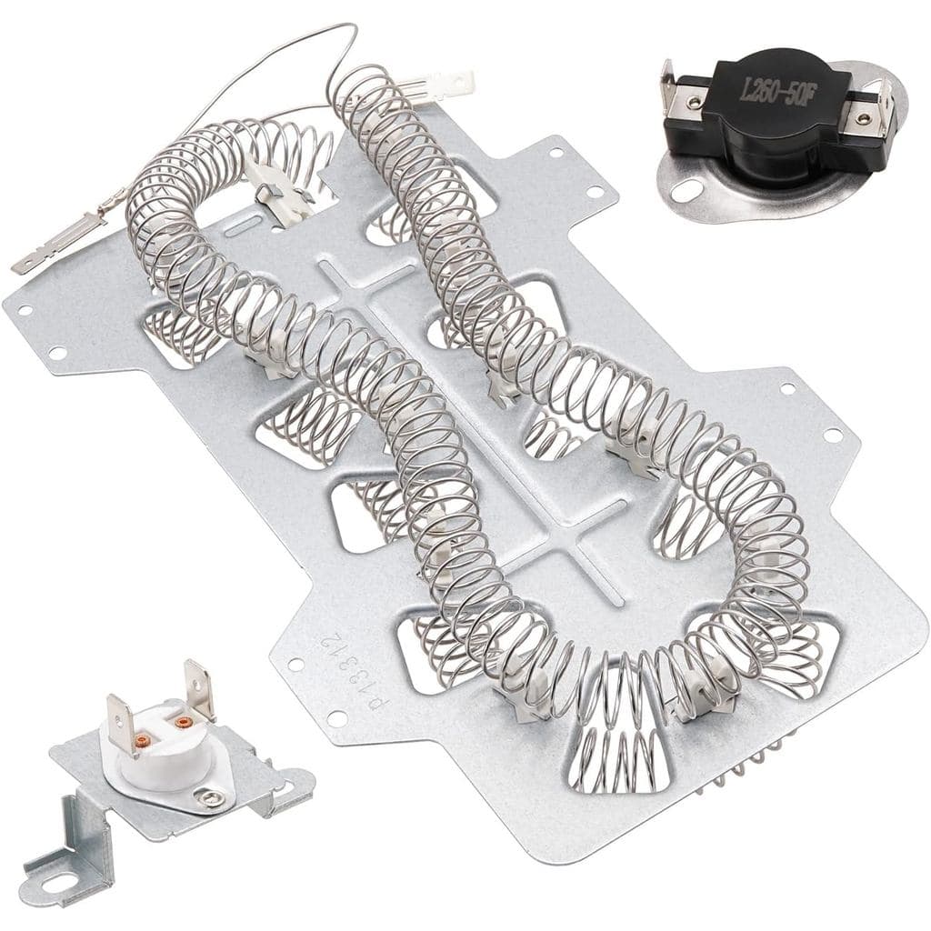 Kit de Elemento de Aquecimento para Secador Compatível com Samsung DV330AEB/XAA DV350AEP/XAA DV350AER/DV350AEW/XAA D