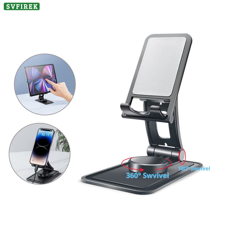 360 ° Suporte Giratório Dobrável Para Telefone , Universal , Desktop , Tablet , Celular , Mesa