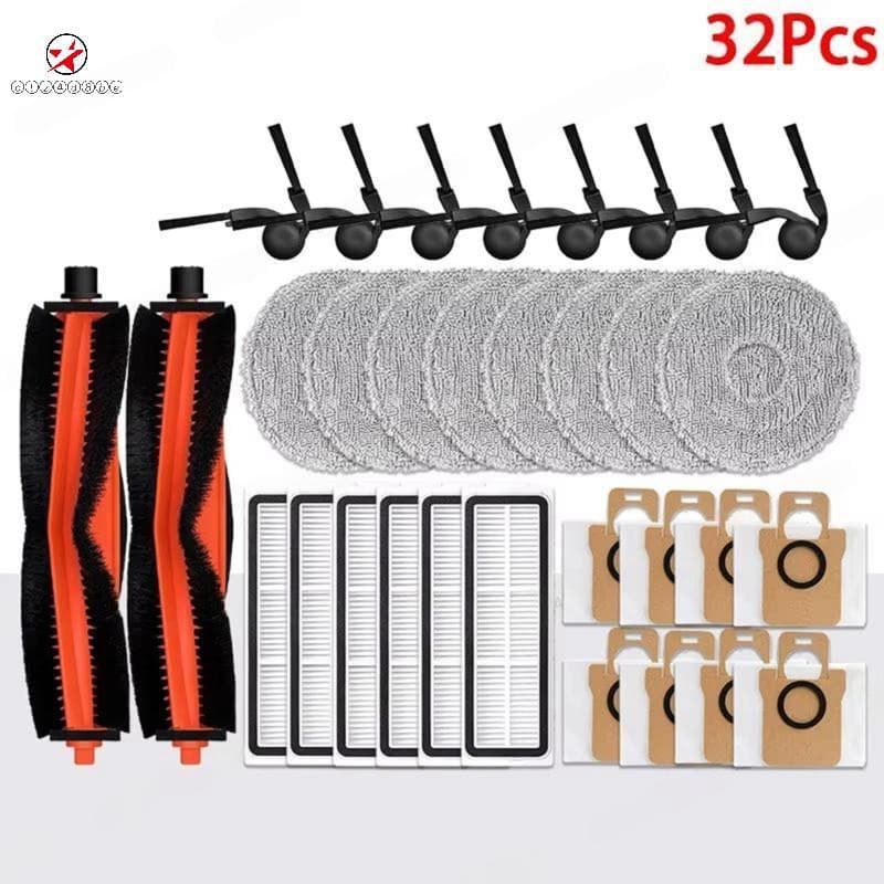 Para H50 PRO/OV42GL Robô Aspirador De Pó Acessórios Escova Lateral Principal Mop Pano Filtro HEPA Saco Peças Reposição z