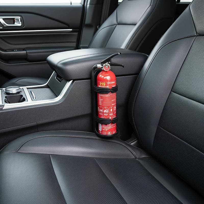 Suporte ABS Ecológico Para Extintor De Carro À Prova De Agitação , Equipamento De Segurança Contra Incêndio De Emergênci
