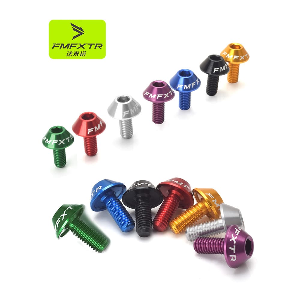 Parafuso de gaiola para garrafa de água, liga de alumínio, Mountain bike/bicicleta de estrada, aço inoxidável m5 * 12 pa