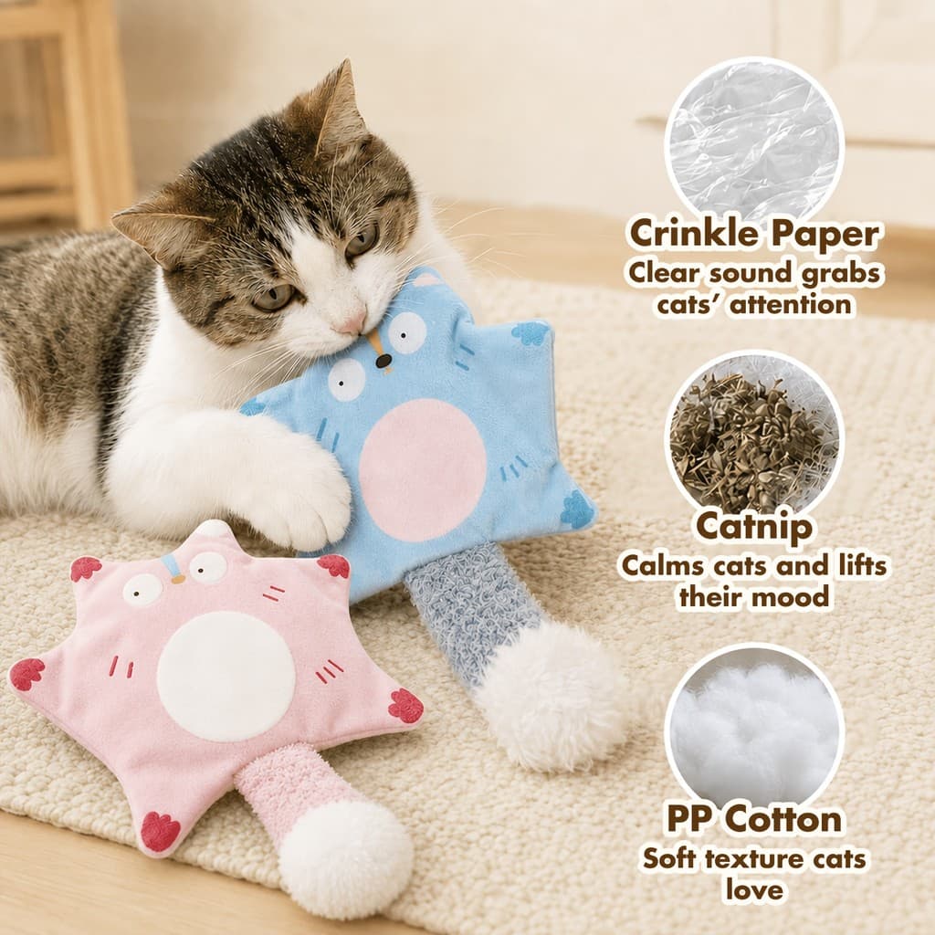 Brinquedo de gato simulação som papel voando Mouse brinquedo resistente à mordida aliviar o tédio provocando gato boneca