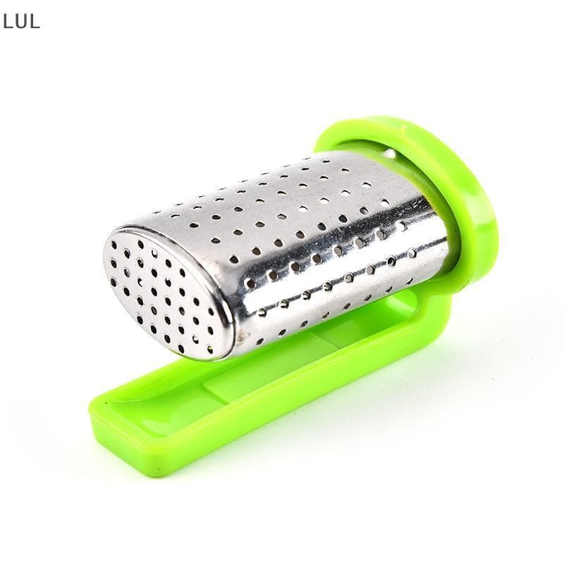 [LUL] Infusor De Chá De Aço Inoxidável Fácil De Usar , Peneira Reutilizável De Folhas Soltas Para Presente Doméstico Fãs