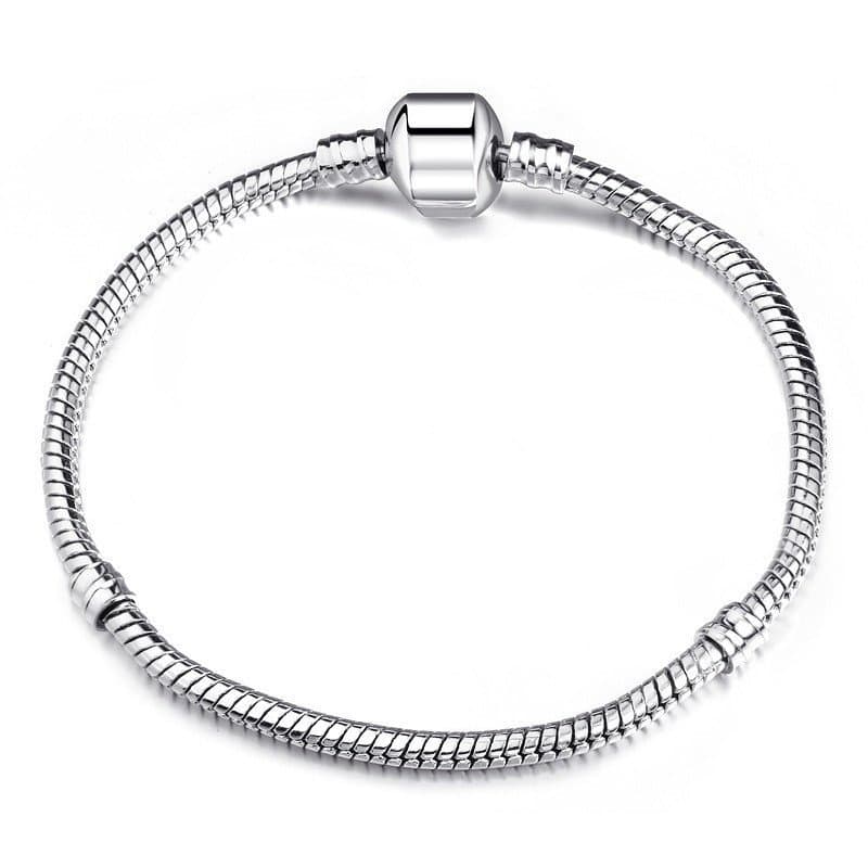 Pulseira Ajustável Com Pingente De Contas Para Mulheres , Estilo Europeu Minimalista , Presente De Uso Diário