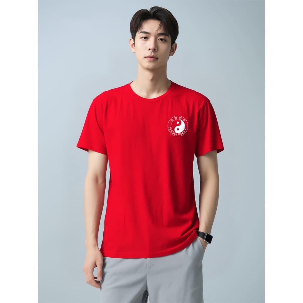 Tai chi camiseta de manga curta tai chi roupas artes marciais tai chi prática roupas 2026 novo estilo feminino masculino
