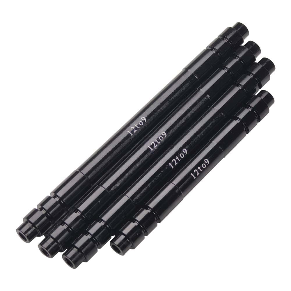 Adaptador de eixo passante para bicicleta de montanha e bicicleta de estrada, eixo de liberação rápida de 9mm, conversão