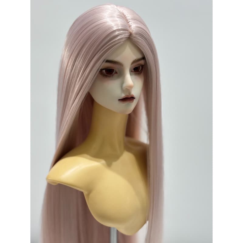 Kaige BJD sd Peruca Antiga Moderna 3 Pontos 4 Pontos 6 Pontos Cabelo Falso Pontos Médios Seda Super Macia Cor Misturada