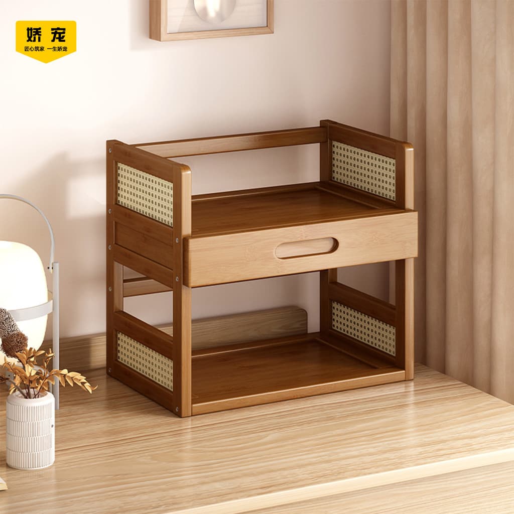 [Novos produtos] Caixa de armazenamento de livros de imagens de mesa pequena simples armazenamento de mesa pequeno livro