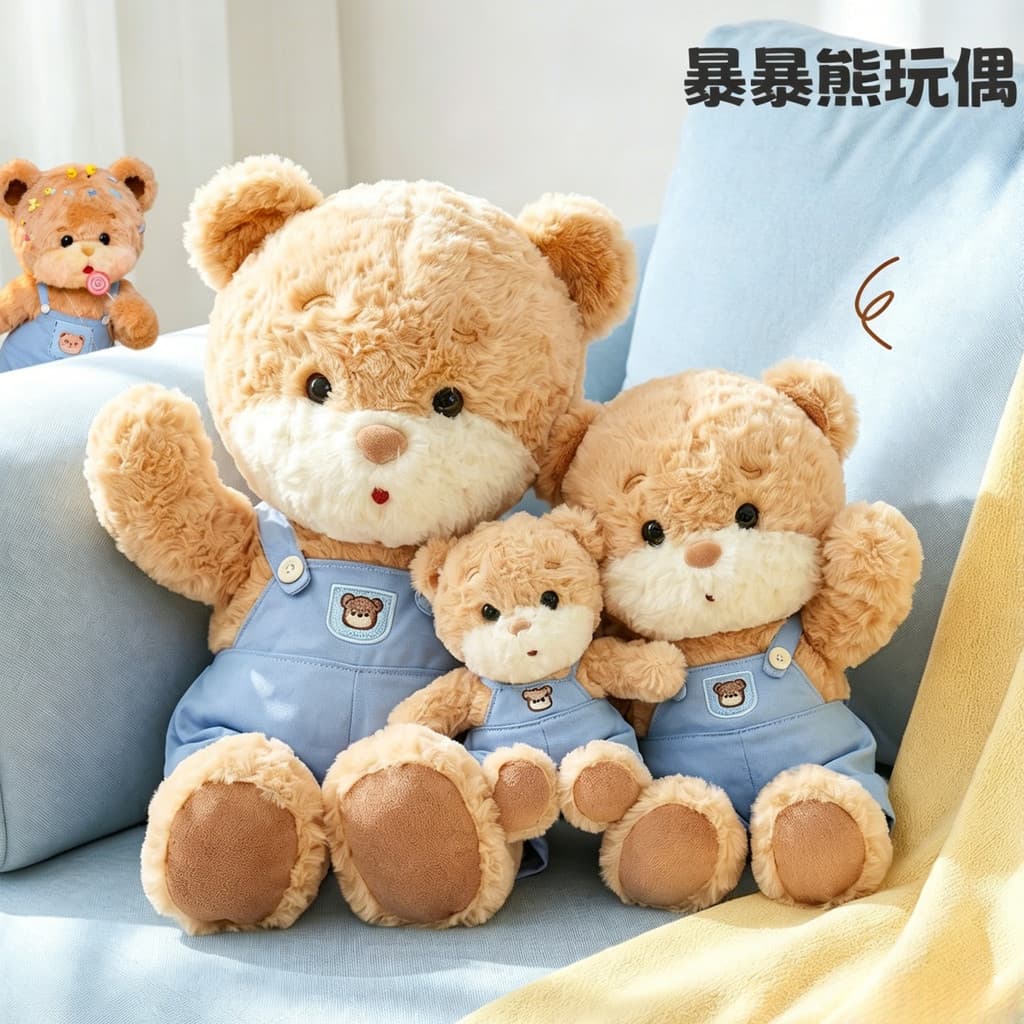 Rosa amor motim urso boneca BOOMBEAR urso boneca urso de pelúcia brinquedo de pelúcia menina presente de aniversário