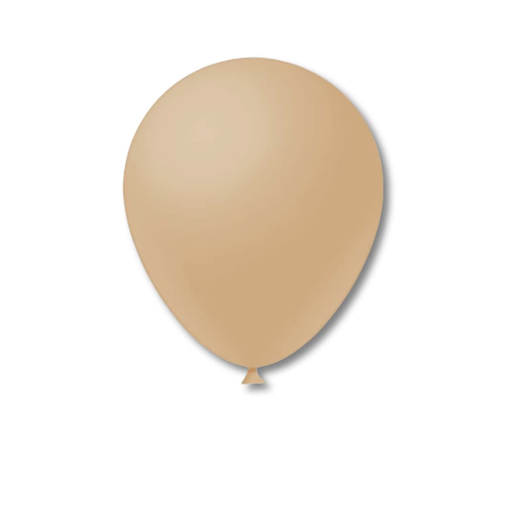 Balão Bexiga Festa Liso 5 Polegadas 50un Festball Champanhe