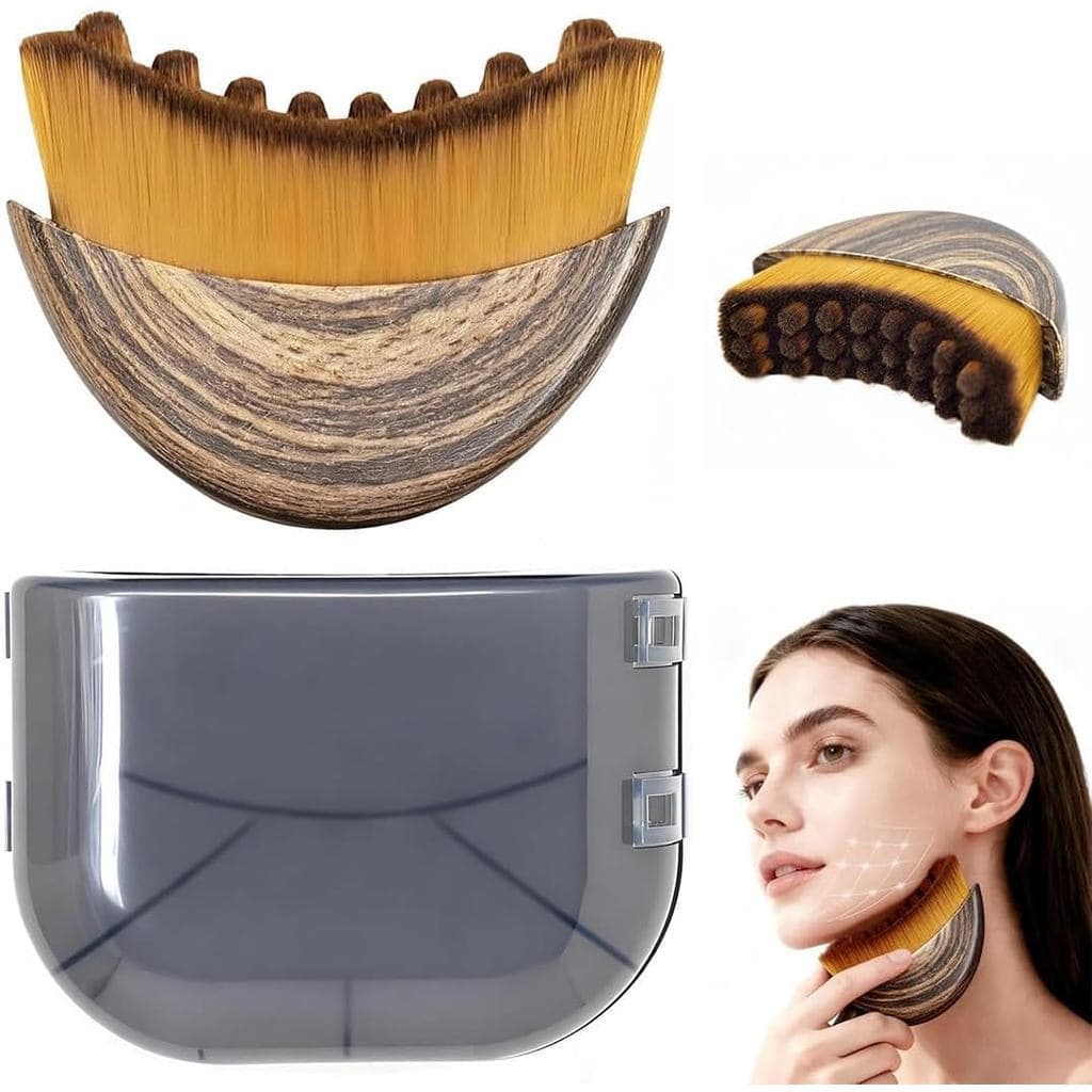 Escova modeladora linfática, massageador para pele seca, massageador linfático, massageador de drenagem linfática