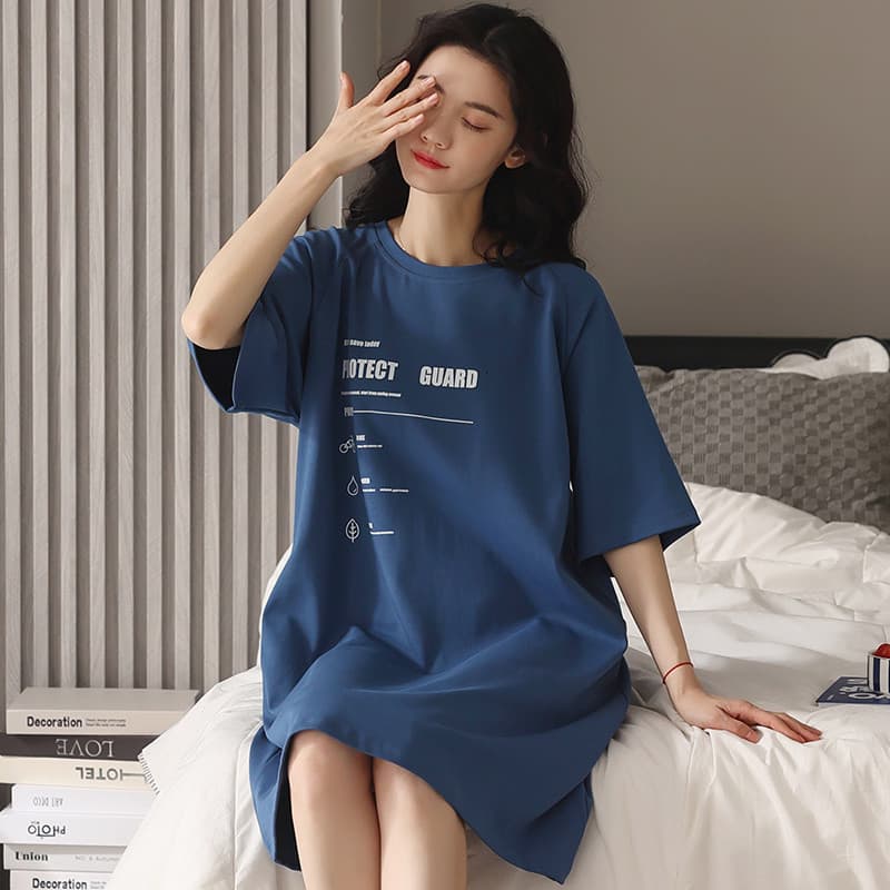 Camisola feminina verão 2022 novo estilo Casual puro algodão de manga curta primavera verão estilo solto tamanho grande