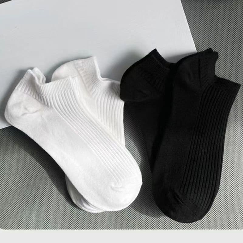 meia anti derrapante meia masculina cano curto meia antiderrapante 5 pares de meias masculinas primavera verão estilo co