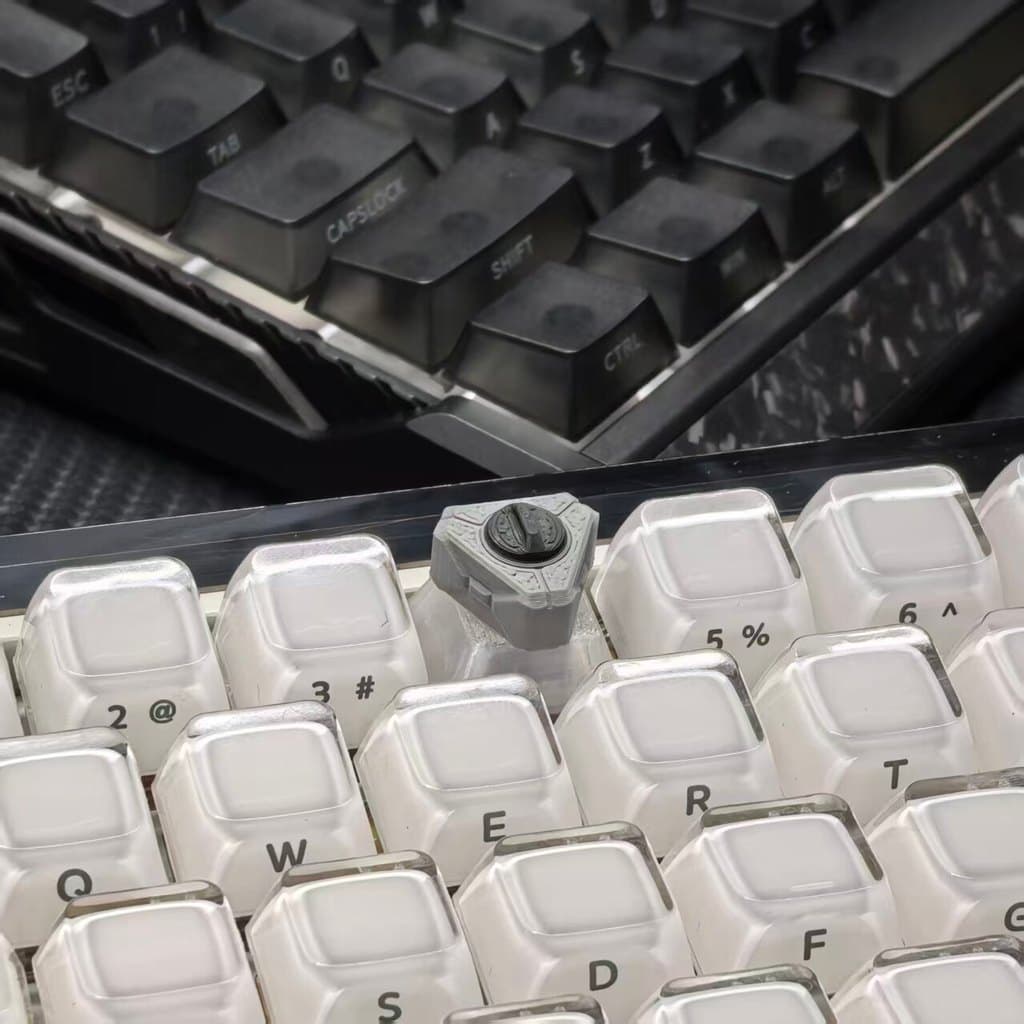 Contrato destemido dispositivo explosivo Keycap telha inferior saco translúcido tridimensional eixo cruz pequena abelha
