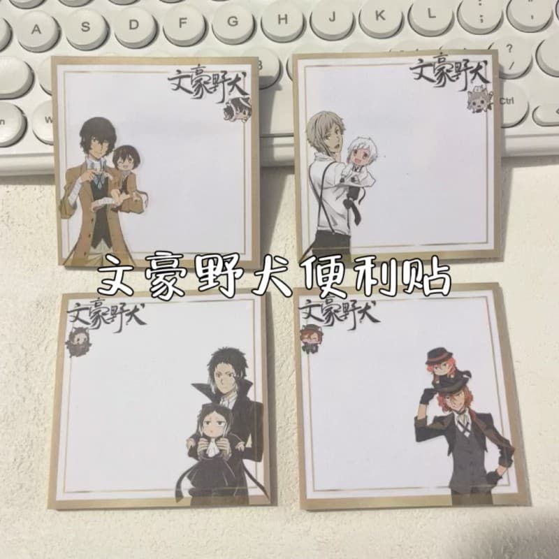 Novo estilo borda Fumino mercadoria Post-it notas criativo de alta aparência venda quente Anime bloco de notas notas not