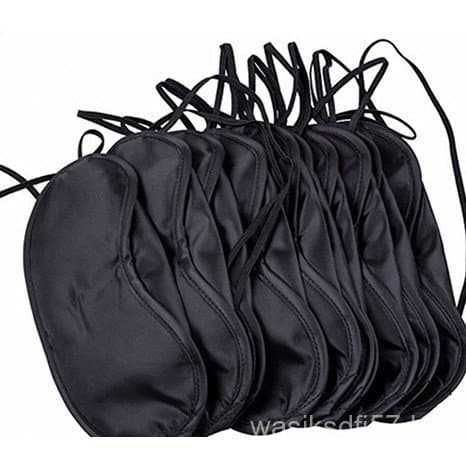 kit 30 Máscara para dormir/Tapa olho/Preta/Mascara descanso para Olhos/Mascara de viagem