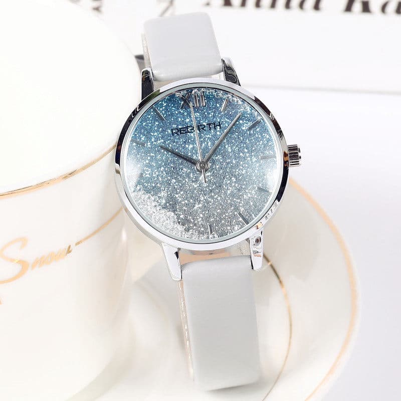 relogio feminino pequeno relogio feminino pequeno delicado Glitter strass Gypsophila senhoras relógio feminino estudante