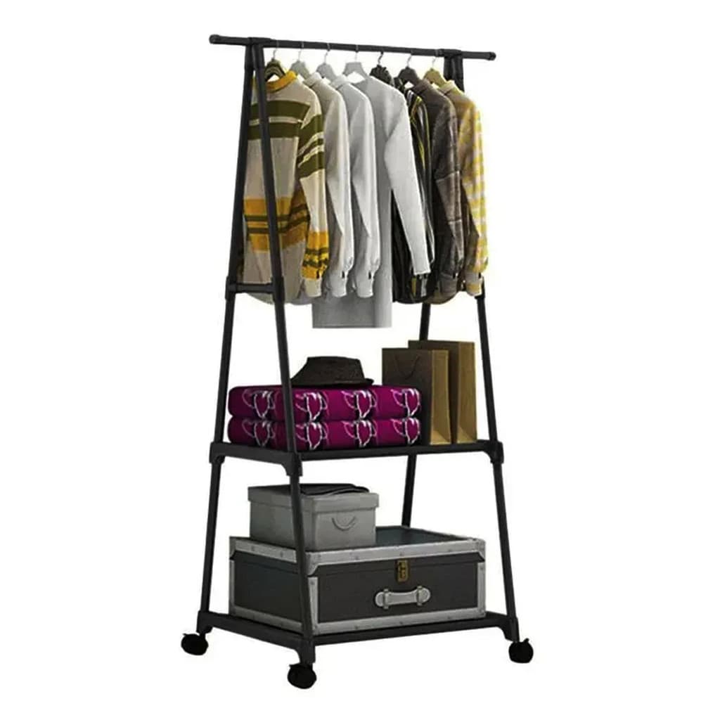 Arara Roupas Sapateiro Cabideiro Organizador Multifuncional Prateleira Closet Quarto Casa Organizaçao Kitnet