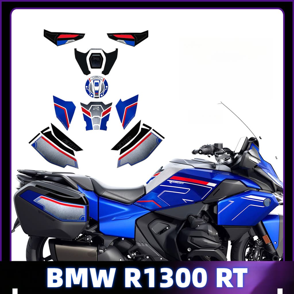 Adesivo para tanque de combustível de motocicleta BMW R1300 RT 2025-2026, acessórios de proteção antiderrapantes e antid