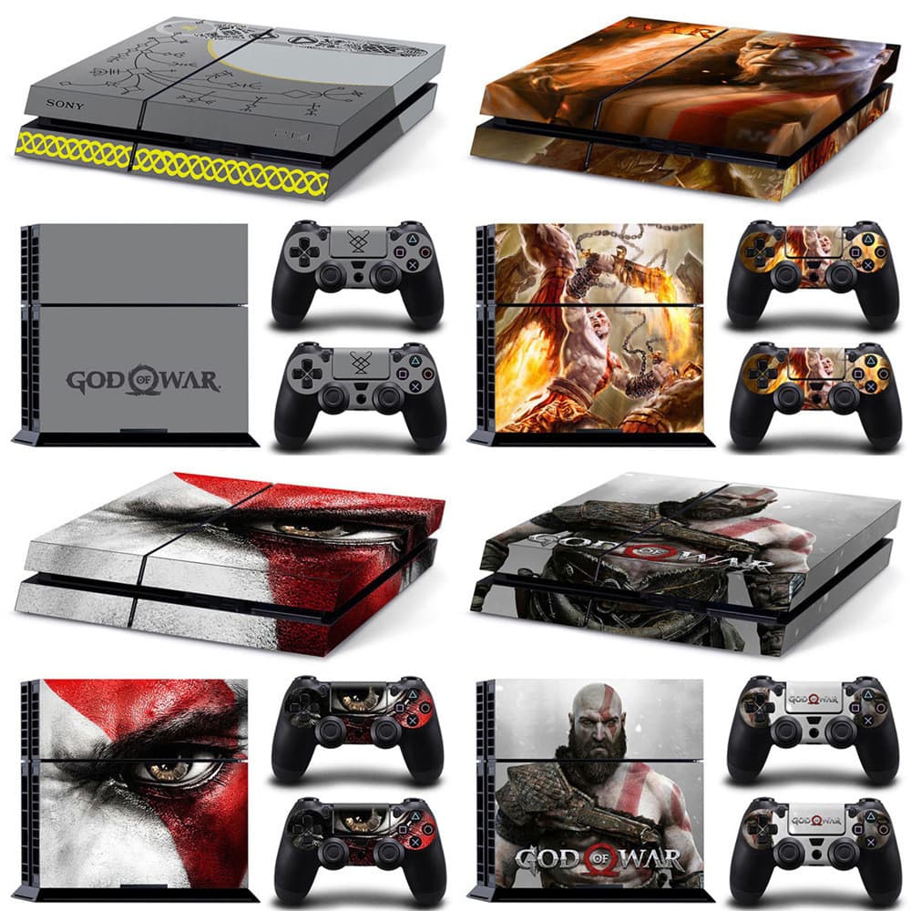 Novo grande da guerra PS Game Console cor adesivo deus da guerra deus da guerra cor filme adesivo dor de corpo inteiro a