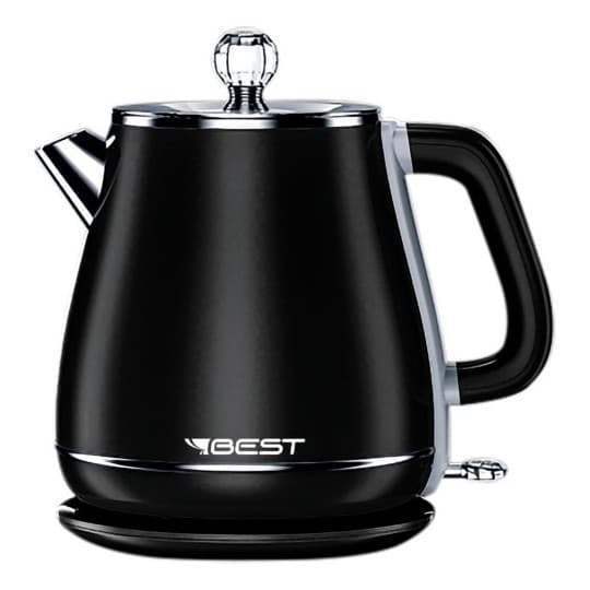 Chaleira Elétrica Colors 1.8 L Moderna Preta 220v