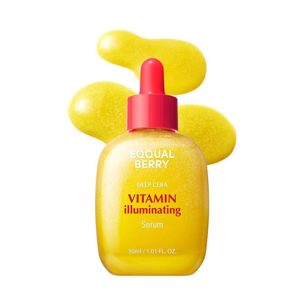 Sérum Iluminador de Vitaminas – Sérum Clareador de Vitamina C com Niacinamida |   Fortalece a barreira da pele |   Hidra
