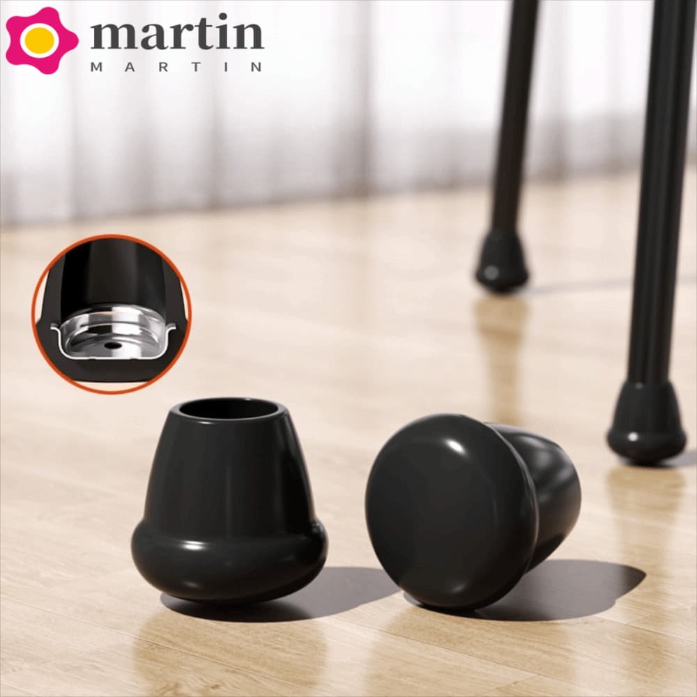 MARTIN 4 Pcs Protetor De Piso Para Perna De Cadeira , Almofada Protetora Resistente Ao Desgaste Com Redução De Ruído