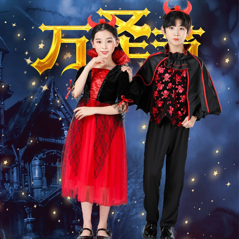 Crianças mágico terno Halloween meninos meninas cosplay traje Pettiskirt bruxa cosplay traje livre bandana Material pre
