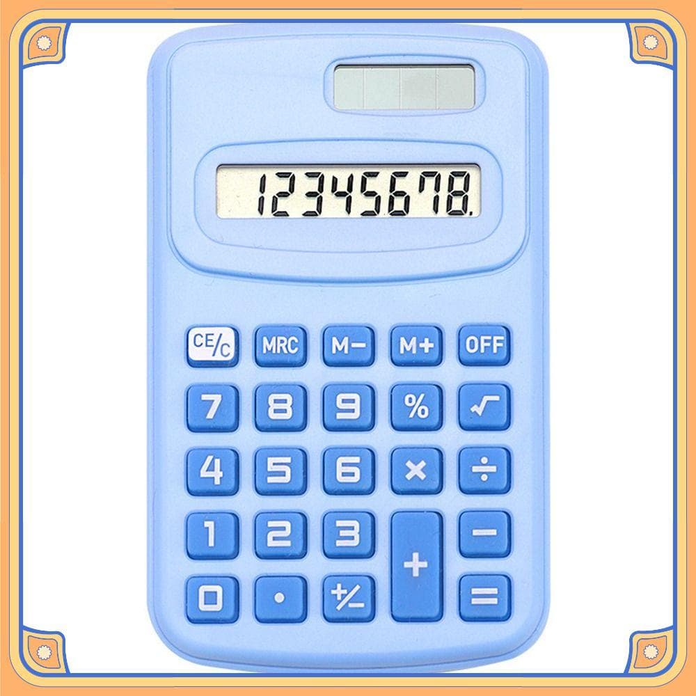 Calculadora Científica  , Mini Silenciosa De Bolso De 8 Dígitos , Grande Com Display LCD
