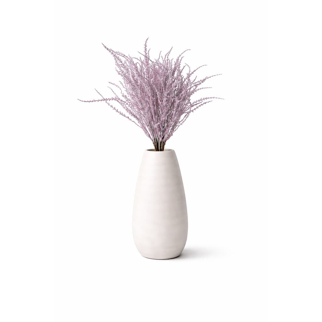Arranjo Buquê de Flor Artificial Decorativo de Tecido Roxo 50cm