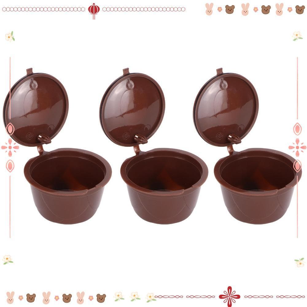 Cápsulas De Café Reutilizáveis, Filtro Recarregáveis Com Design Reutilizável De Material De Qualidade Alimenta